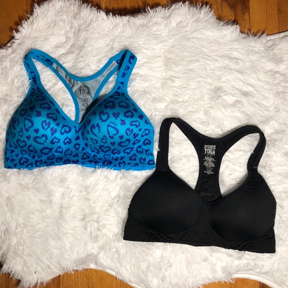 2 for 20 Pink yoga sports bras